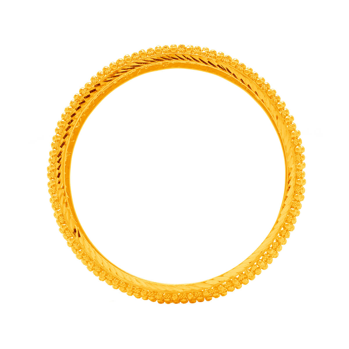 Rajputana Gleam Gold Bangle