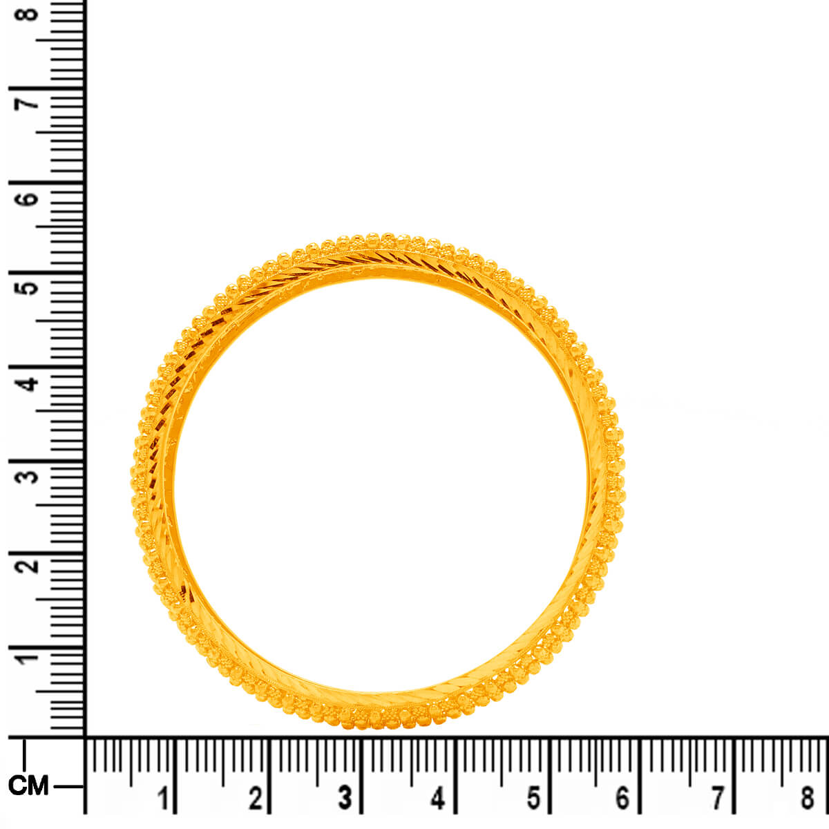 Rajputana Gleam Gold Bangle