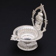 Intricate Artistic Shine Silver Diva