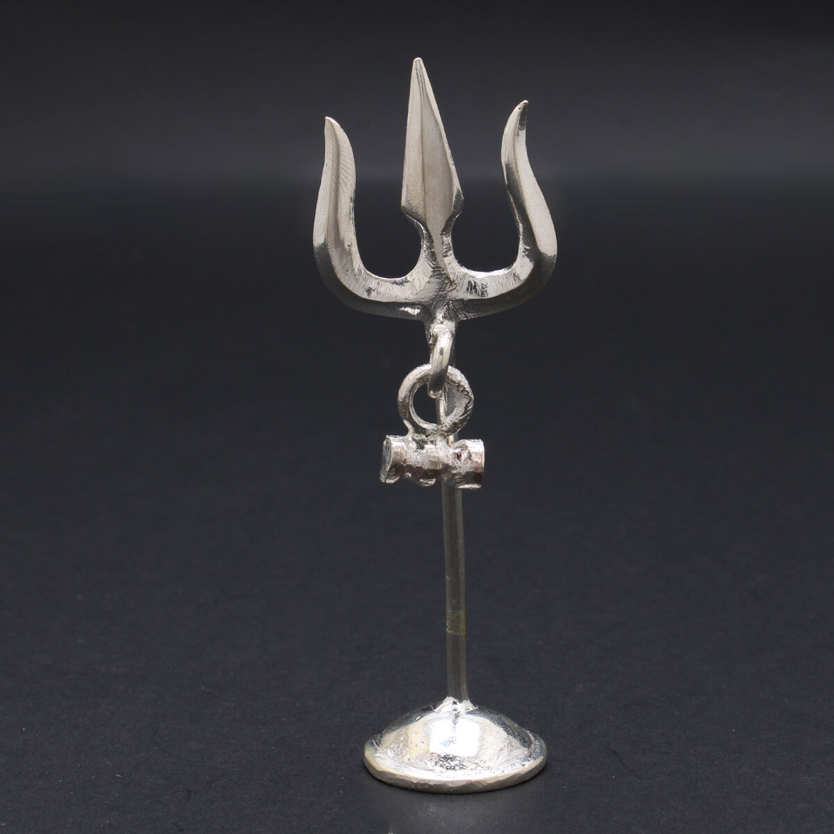 Silver Shiv Trishul For Pooja