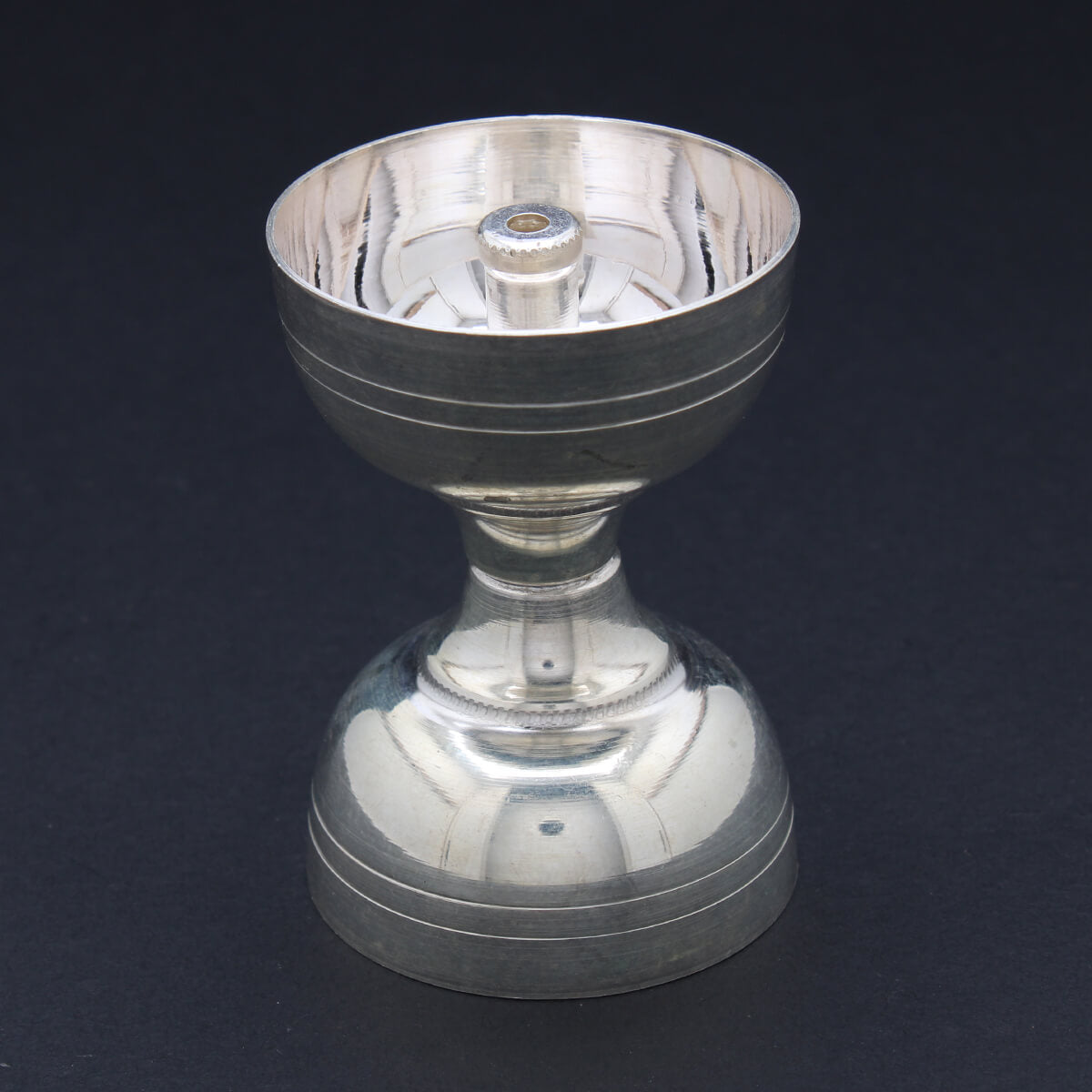 Silver Plain Niranjan For Pooja