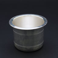 Glossy Finish Silver Panchpatra