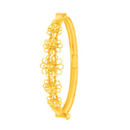 Delicate Bloom Gold Kada