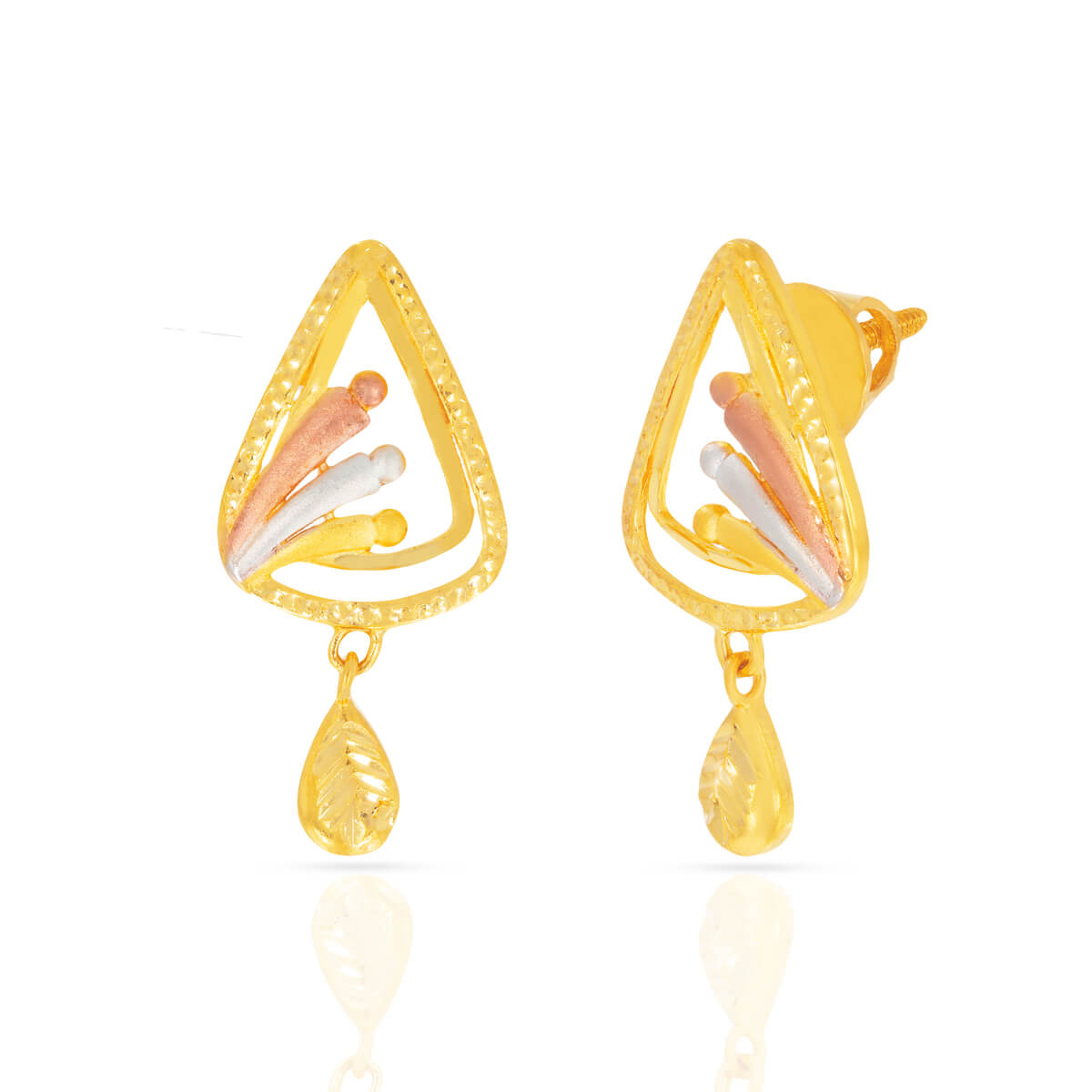 22K Minimalist Gold Studs for Everyday Wear