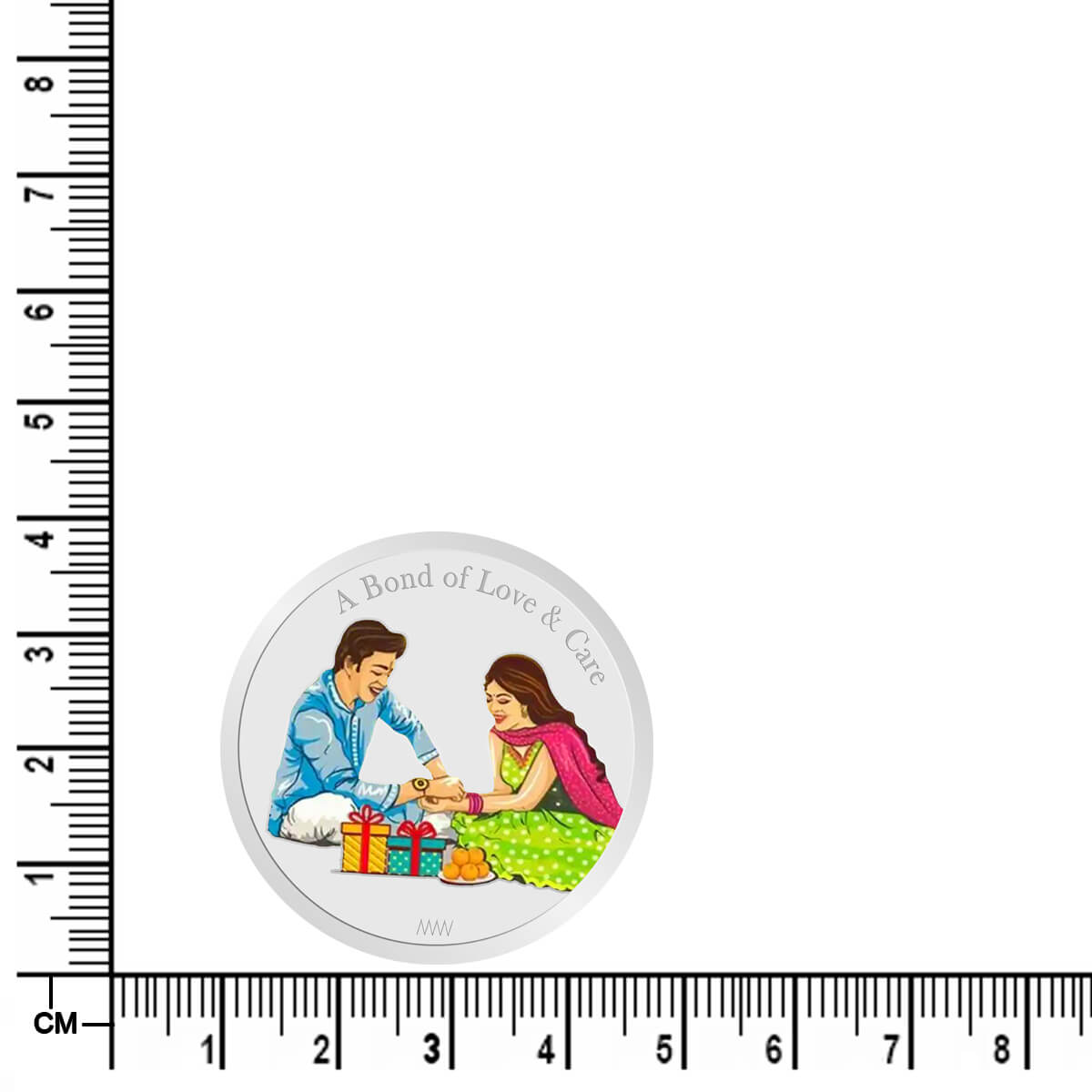 Cherished Sibling Bond 999 Silver Coin