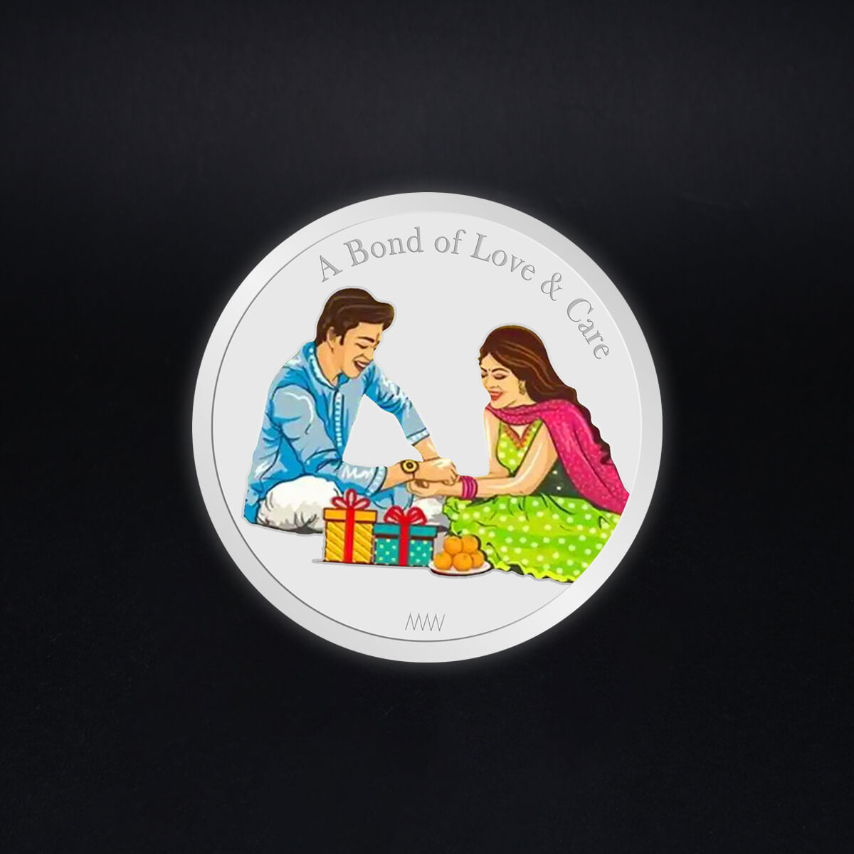 Cherished Sibling Bond 999 Silver Coin