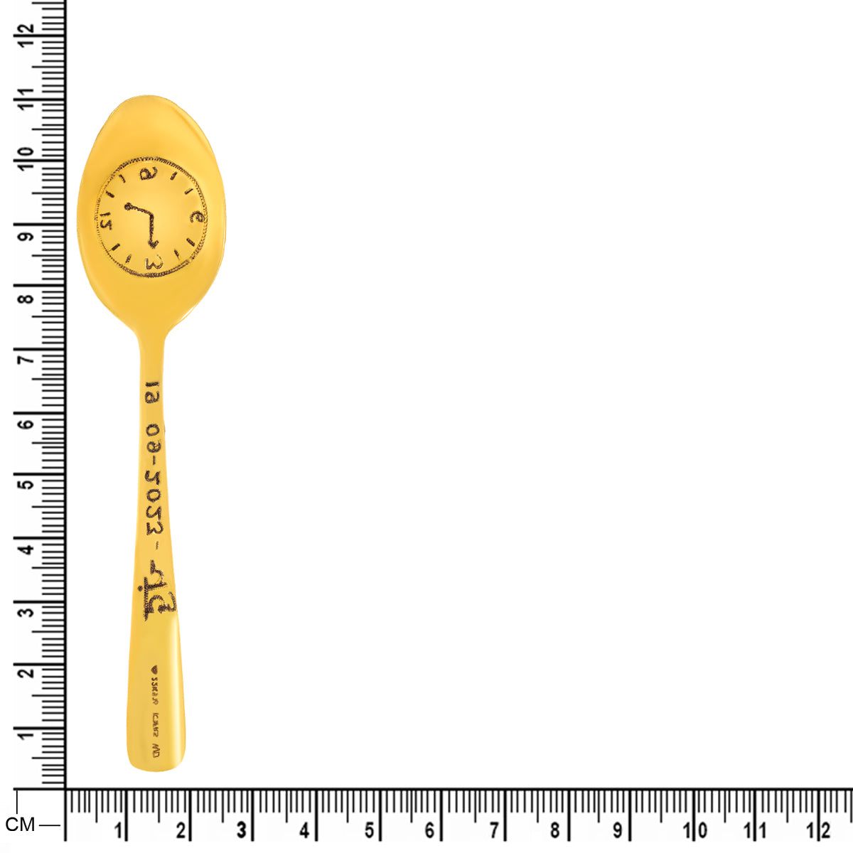 Radiating Elegance Gold Spoon