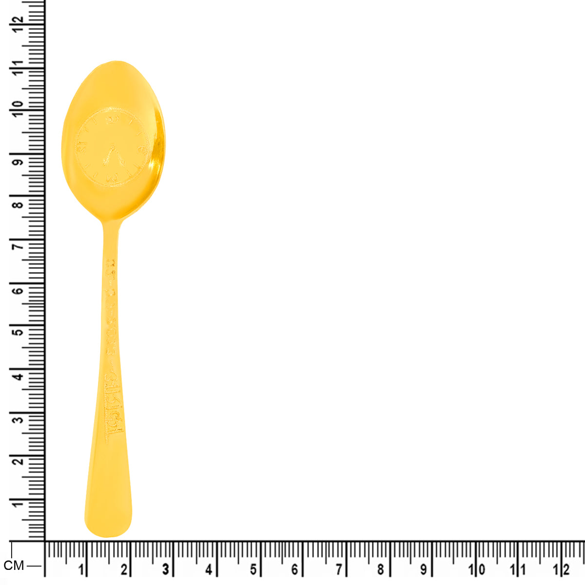 Vibrant Vintage Gold Spoon