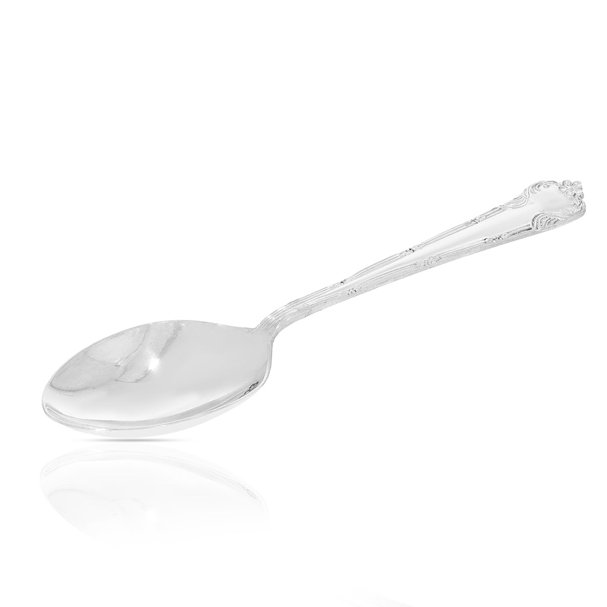 Posh Sparkling Silver Spoon