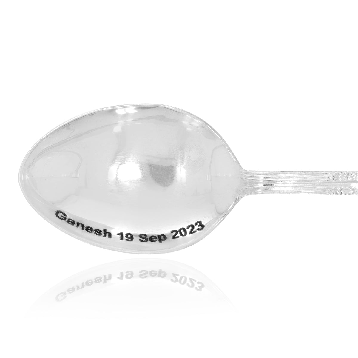 Posh Sparkling Silver Spoon