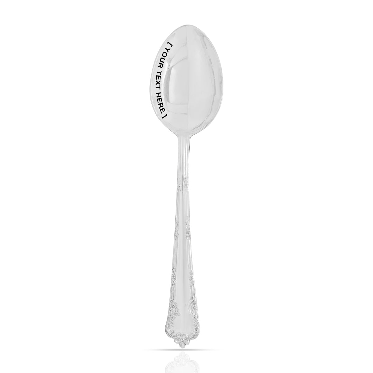 Posh Sparkling Silver Spoon