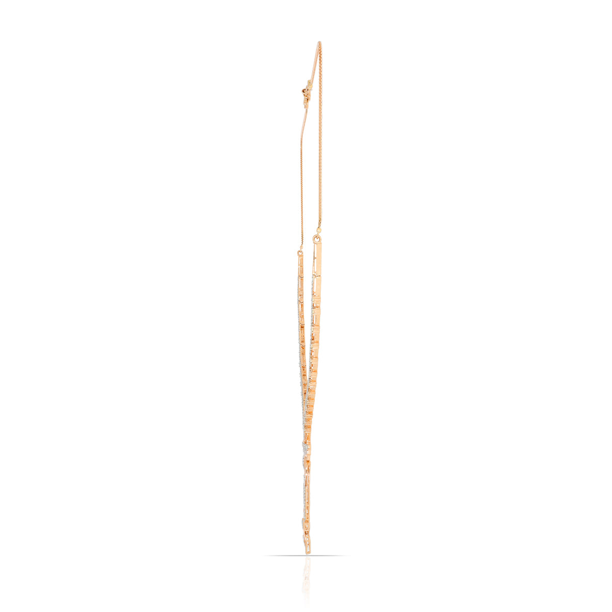 Contemporary Shimmer Diamond Short Necklace