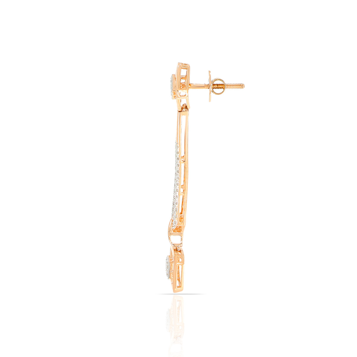 Contemporary Shimmer Diamond Short Necklace