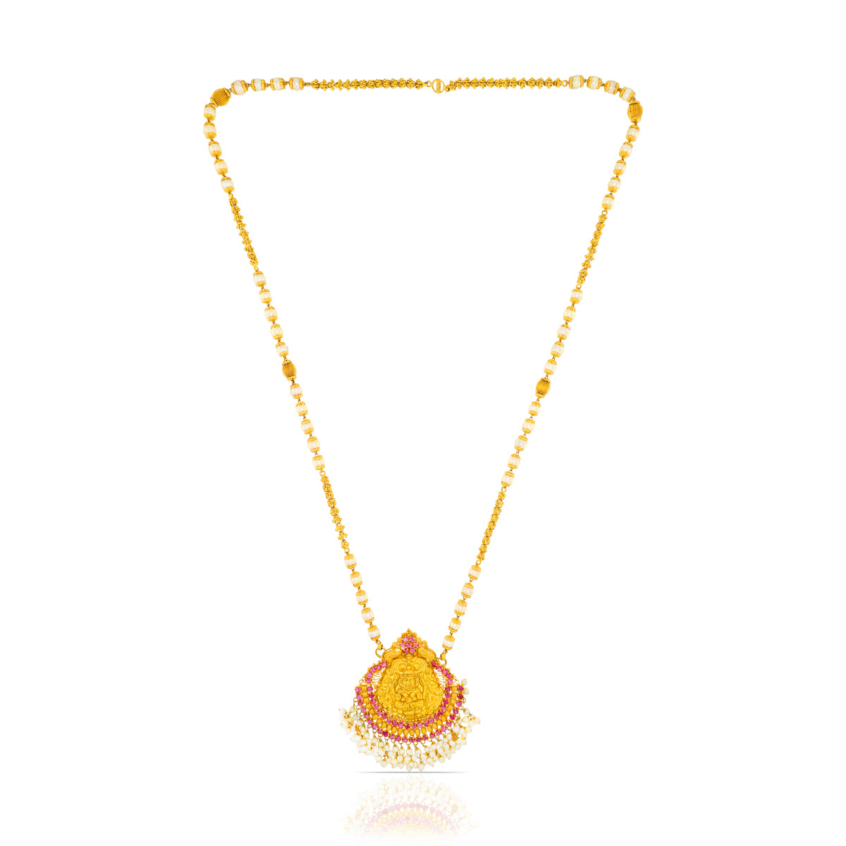 Petite Elegance Long Gold Necklace