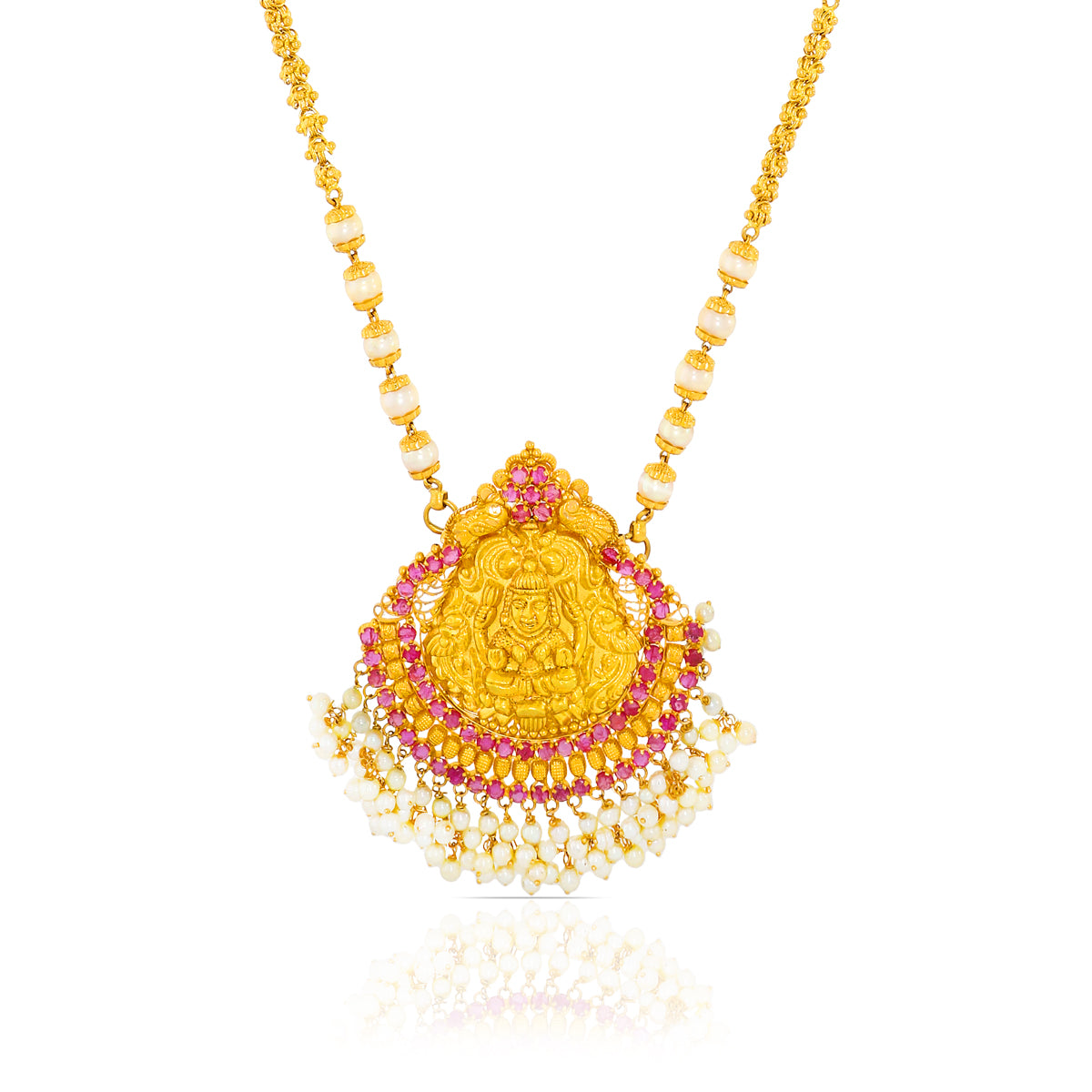 Petite Elegance Long Gold Necklace