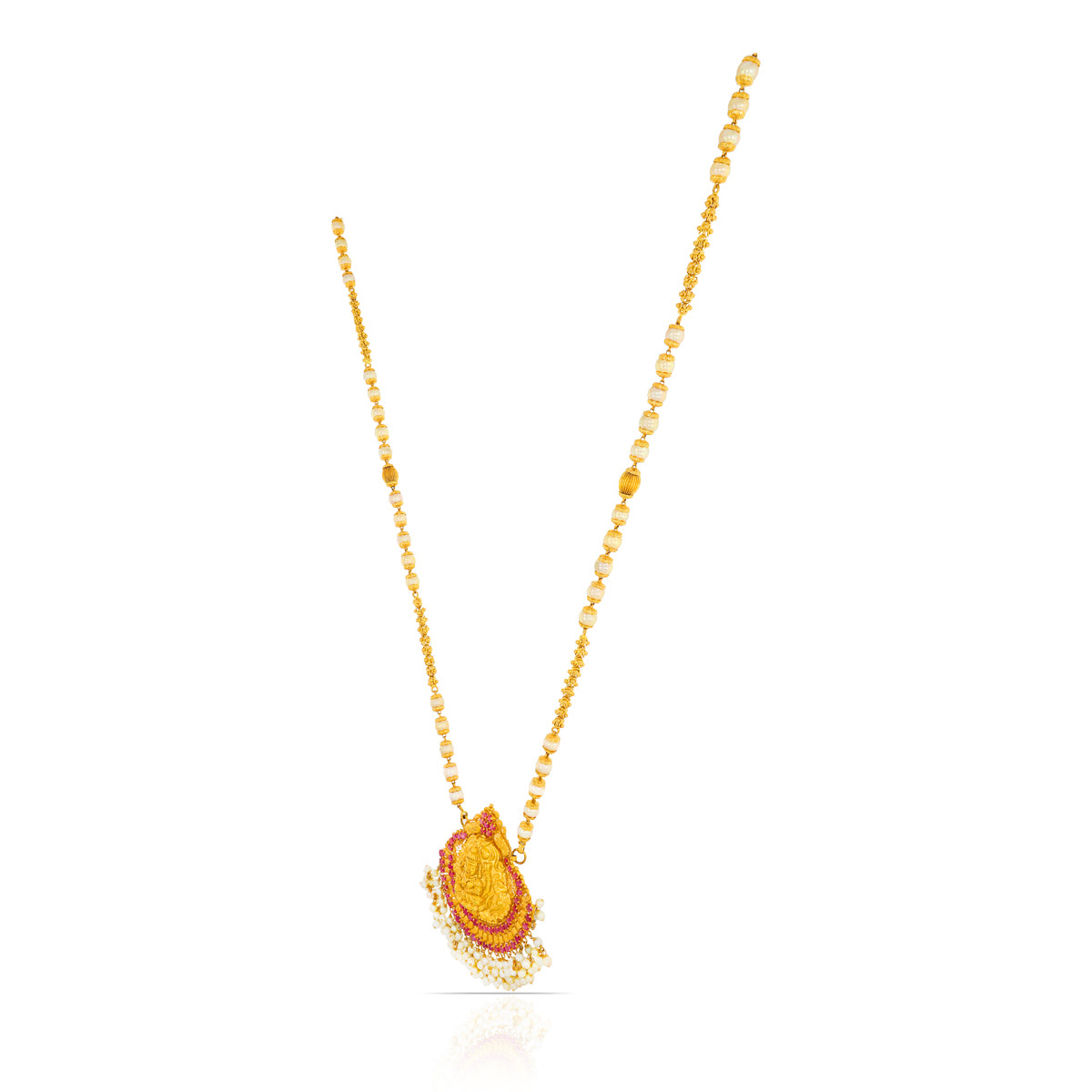 Petite Elegance Long Gold Necklace