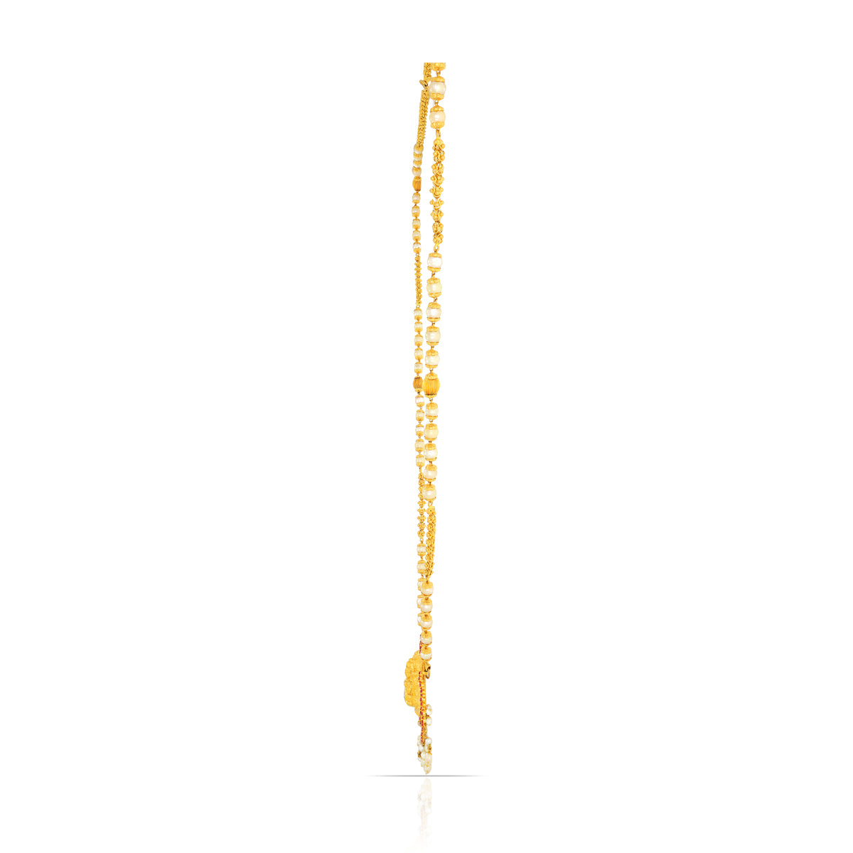 Petite Elegance Long Gold Necklace