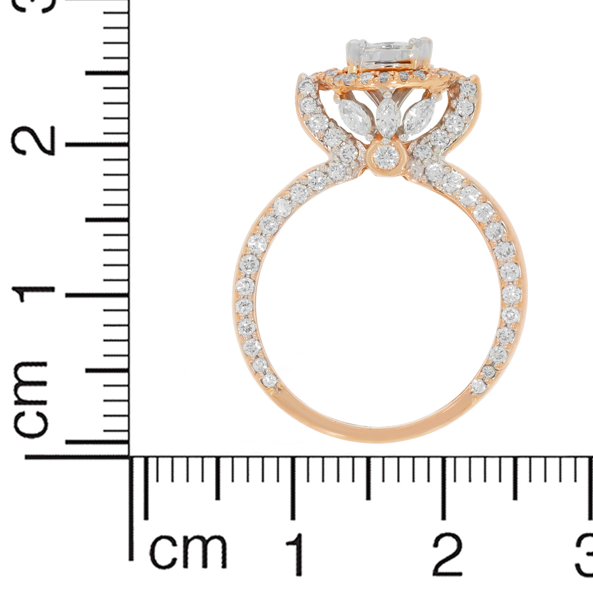 Modern Simplicity Diamond Engagement Ring for Women