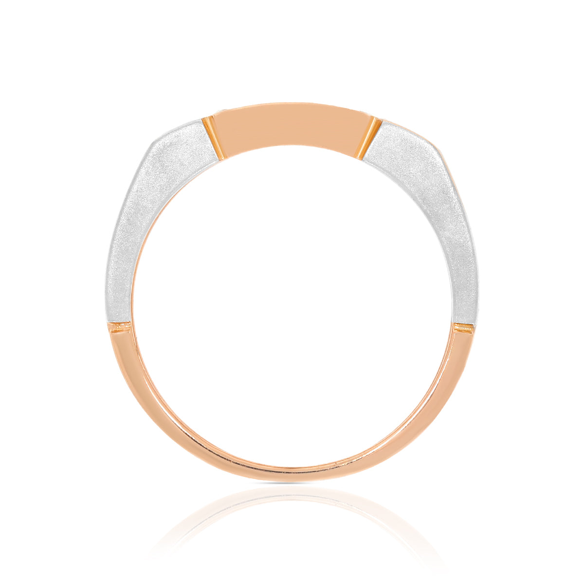 Gentle Radiance Men 18K Gold Ring