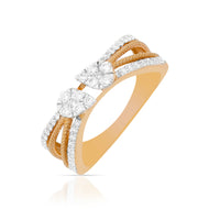 Sleek Allure Diamond Engagement Ring for Women