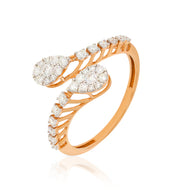 Minimalist Sparke Rose Gold Ring