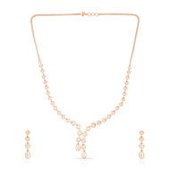 Effortless Shimmer Diamond Short Necklace