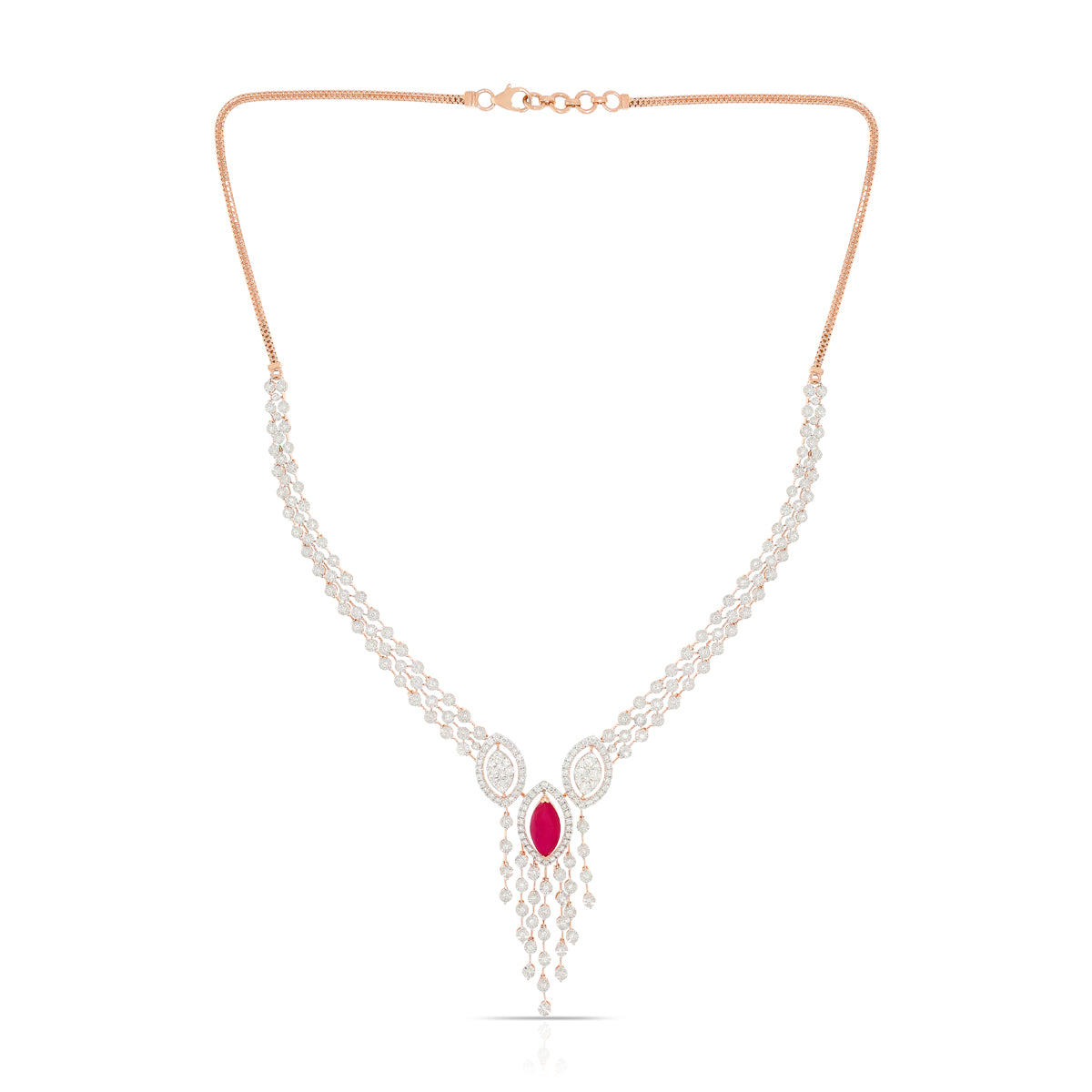 Glorious Wedding Diamond Necklace