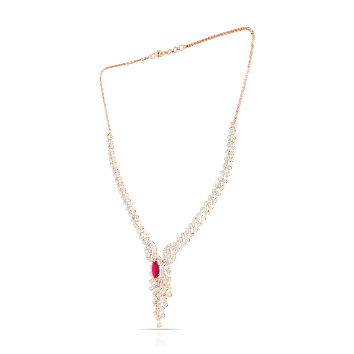 Glorious Wedding Diamond Necklace