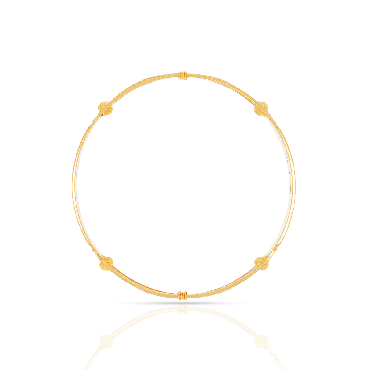 Joyous Glow Gold Bangle