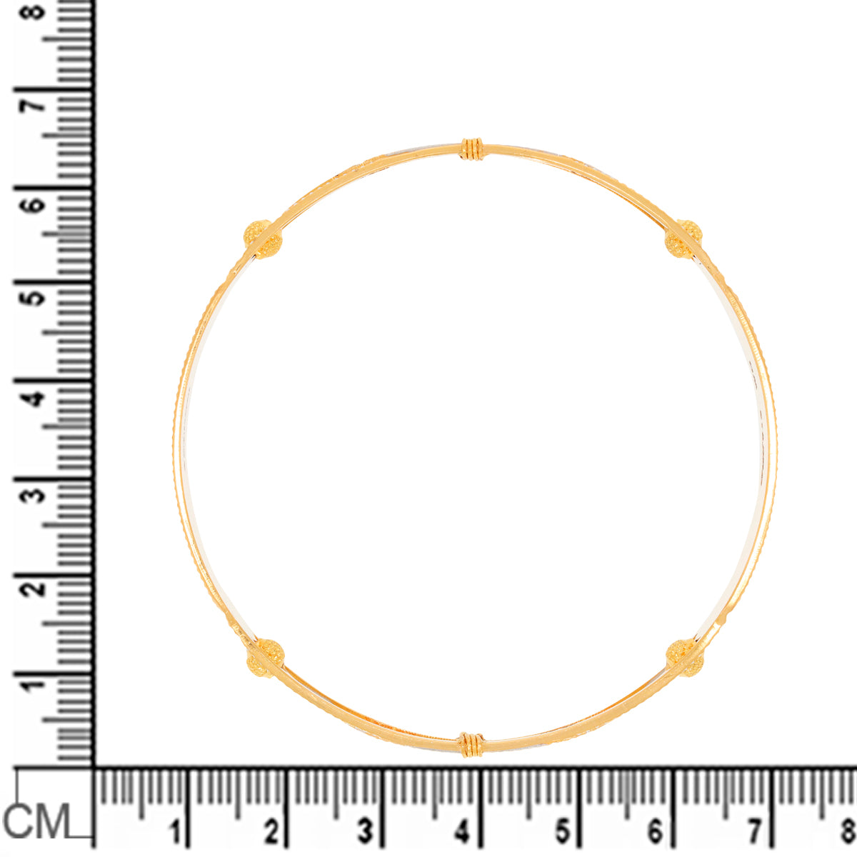 Joyous Glow Gold Bangle