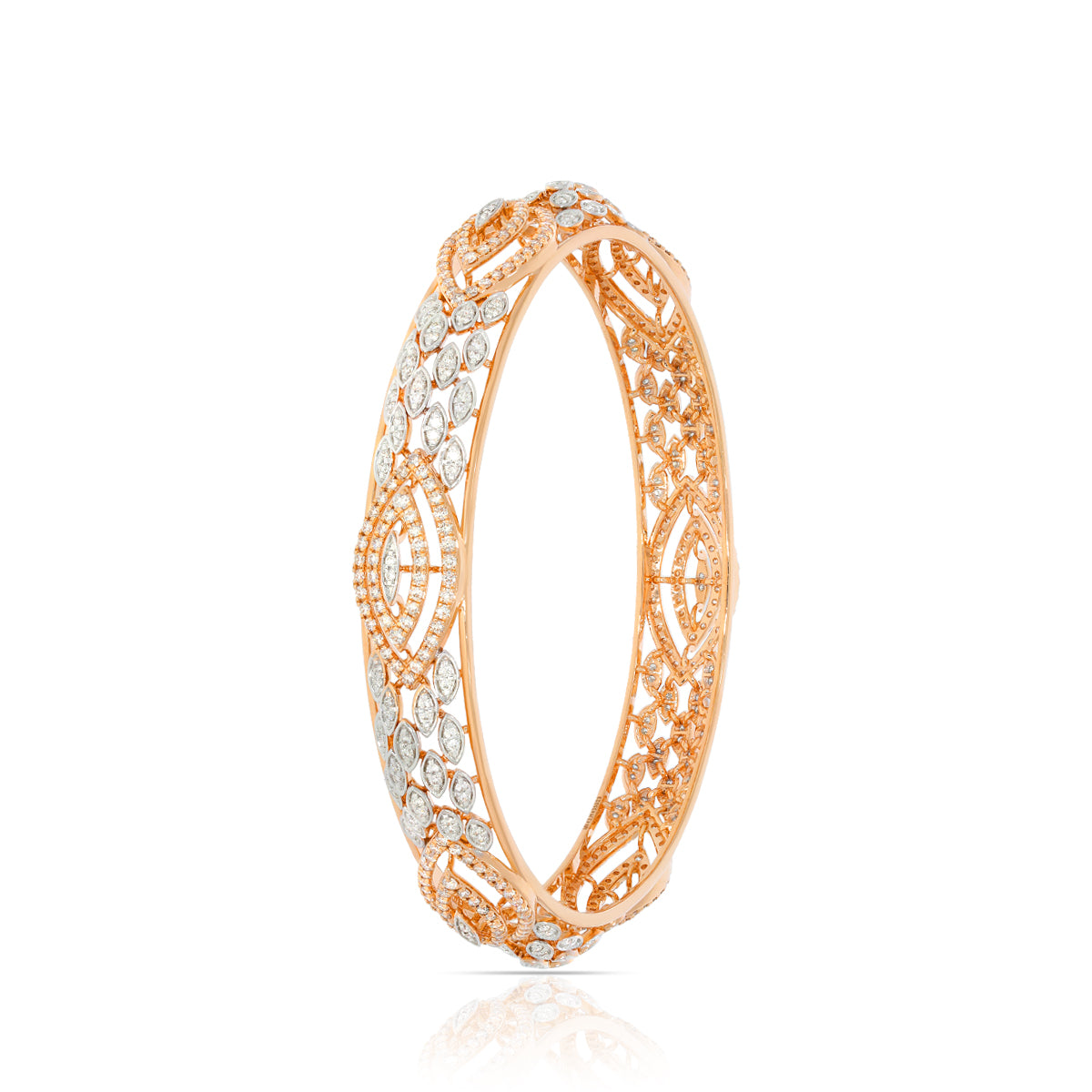 Vibrant Elegance Diamond Bangle