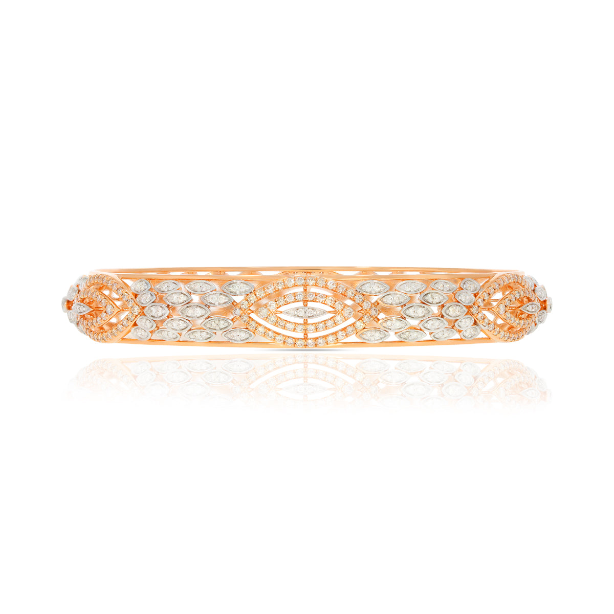 Vibrant Elegance Diamond Bangle