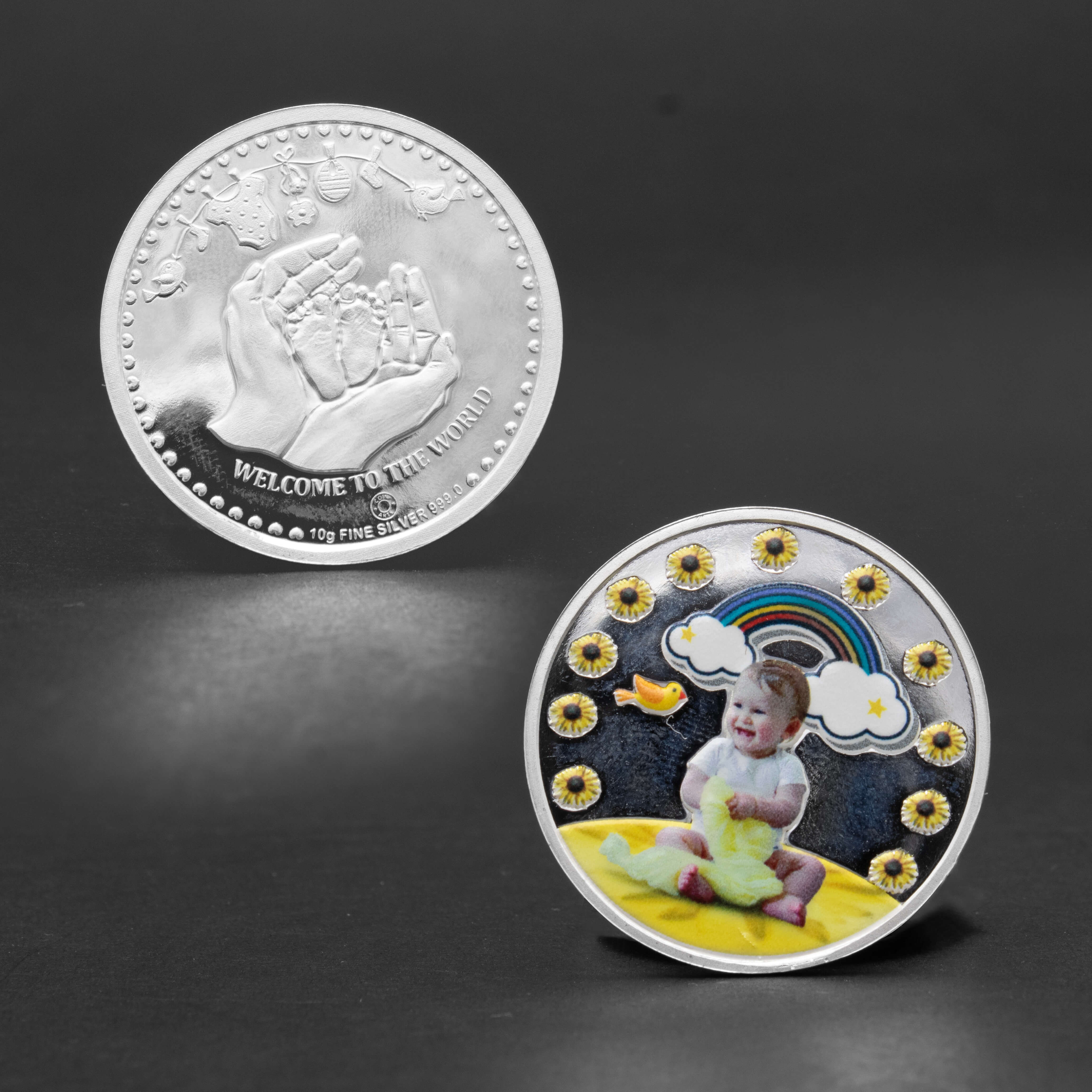 Exalted Shimmer Silver Coin
