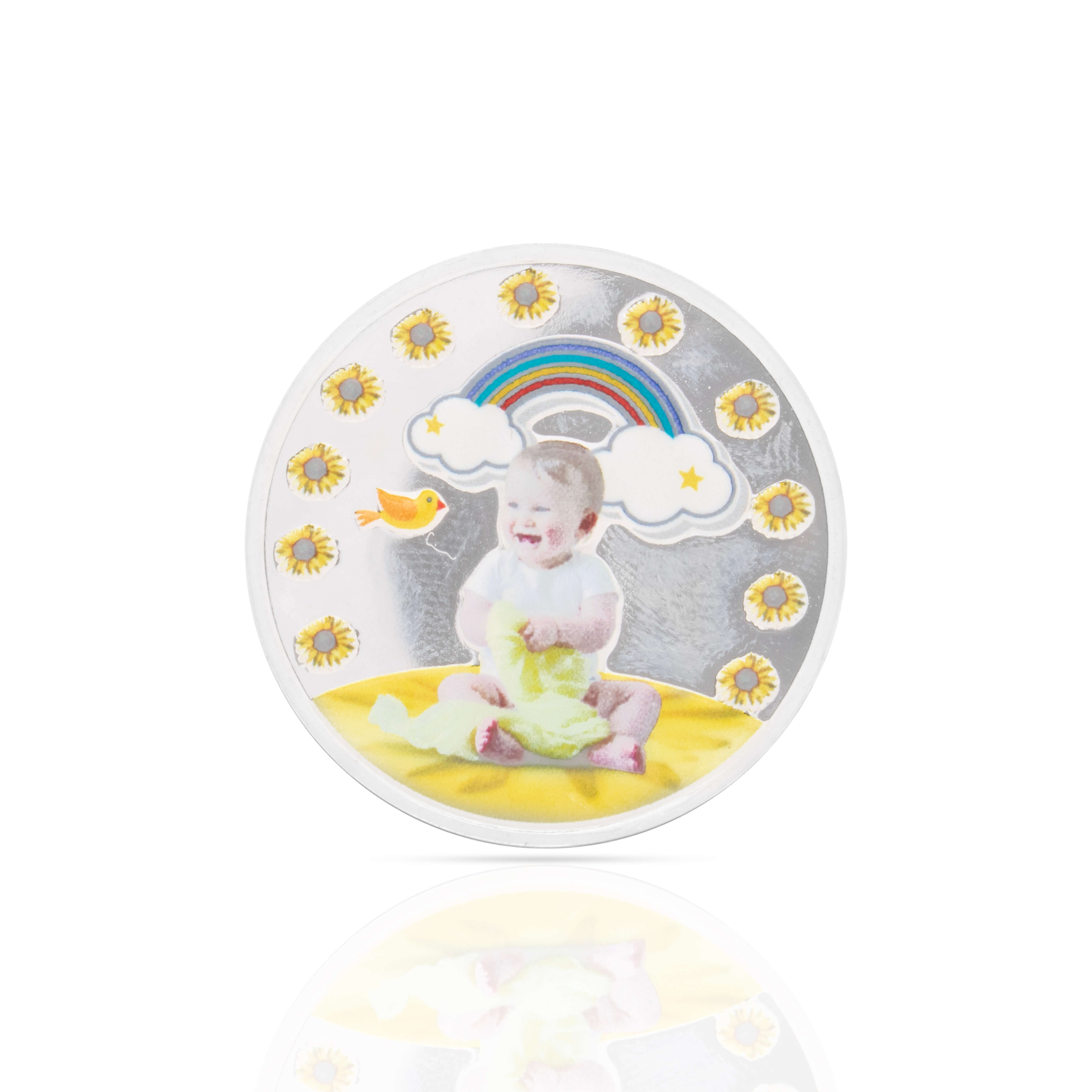 Exalted Shimmer Silver Coin