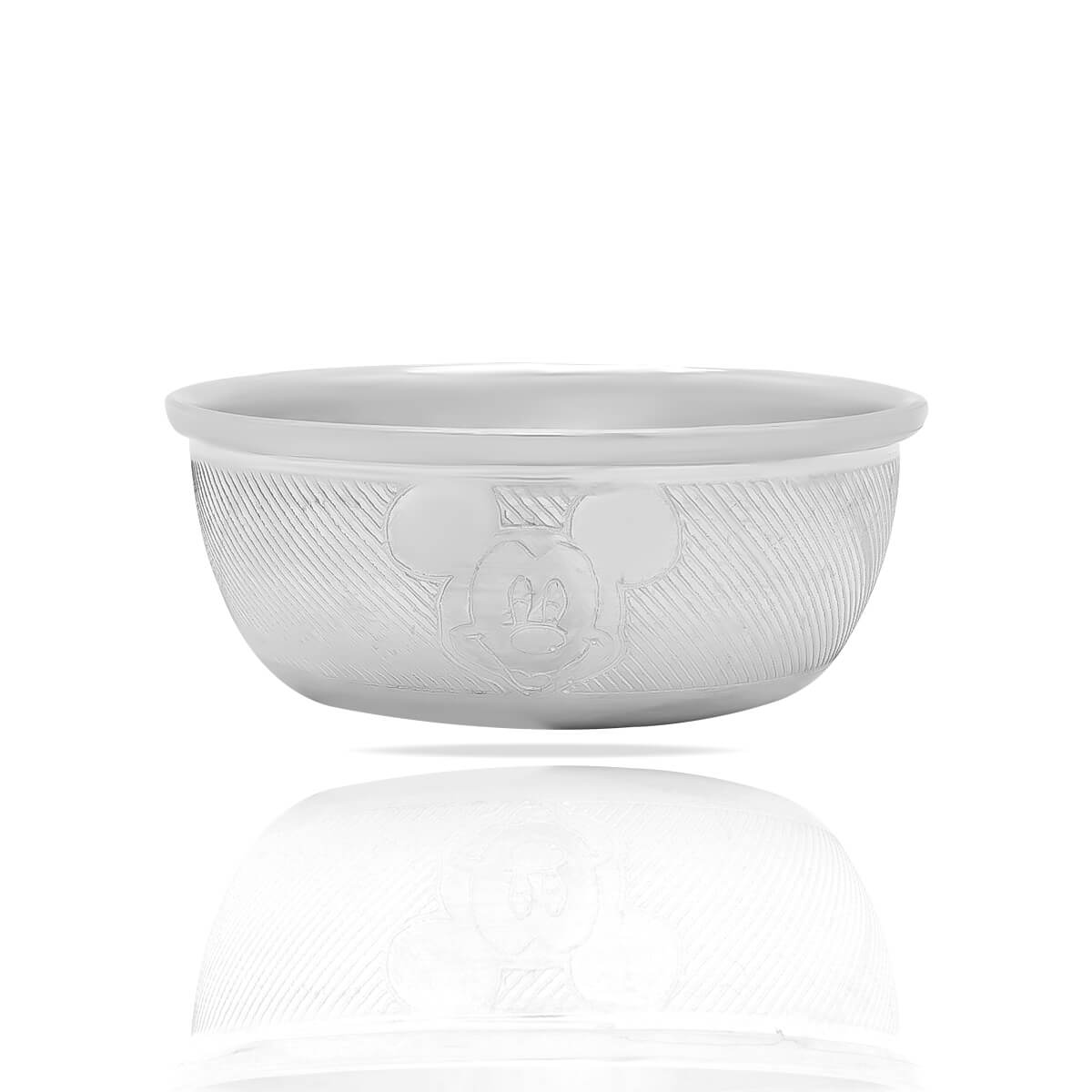 Silver Micky Mouse Bowl