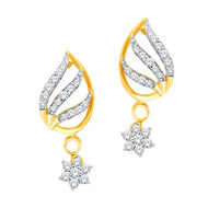 18K Radiant Starshine Gold Studs