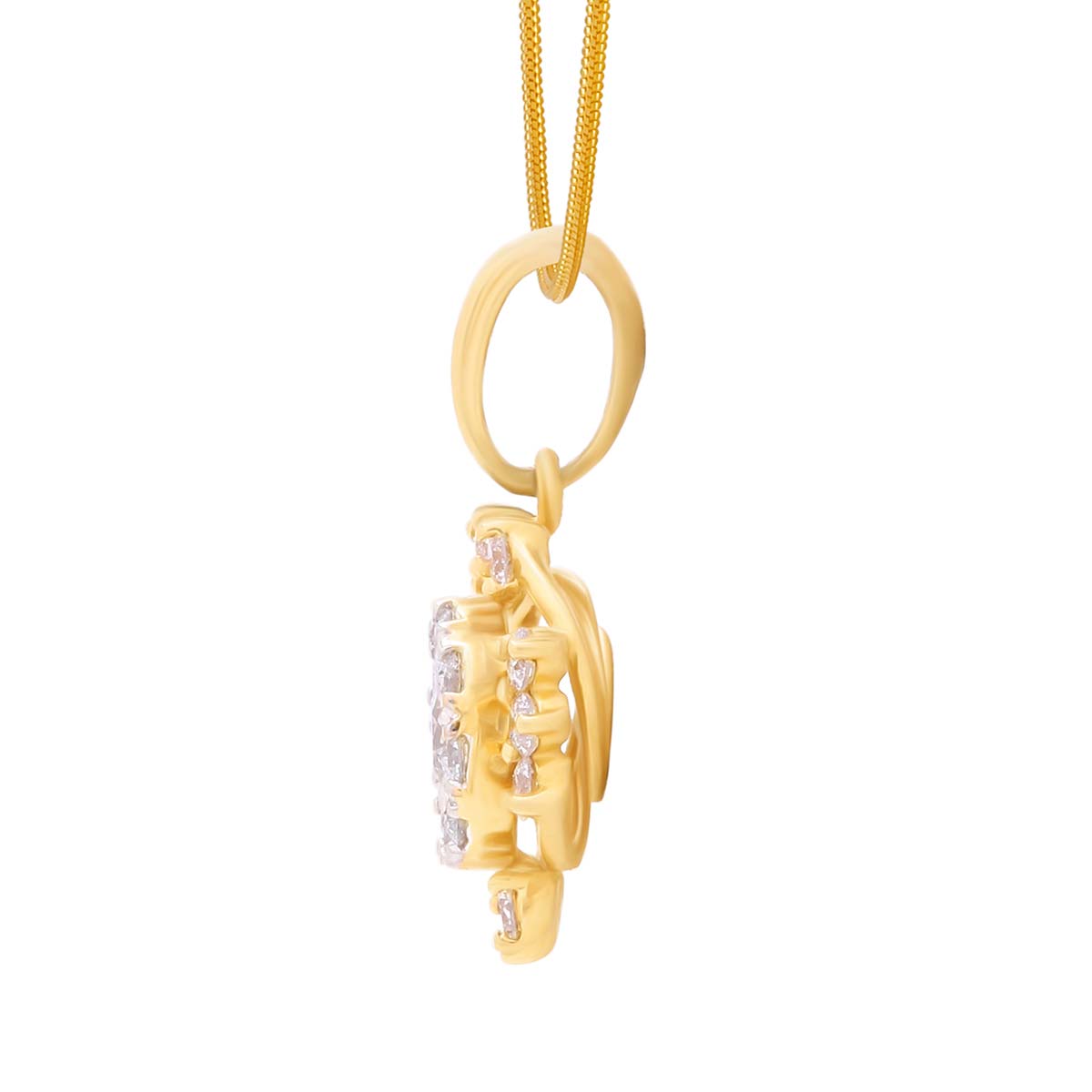 Enigmatic Shimmer Diamond Pendant Set_DLTD18005909_DERD18033950