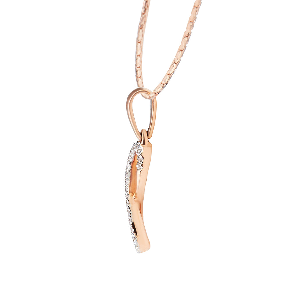 Infinite Shimmer Diamond Pendant Set