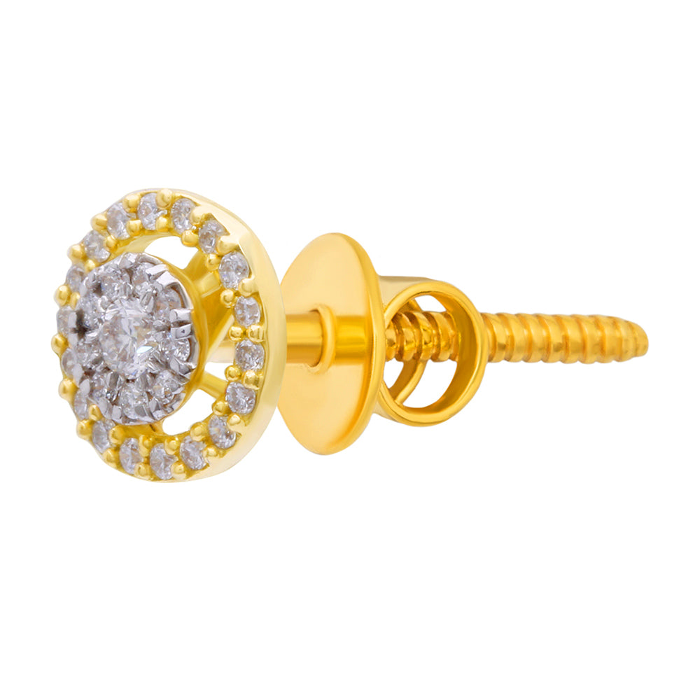 Simply Radiant Orb Diamond Pendant Set
