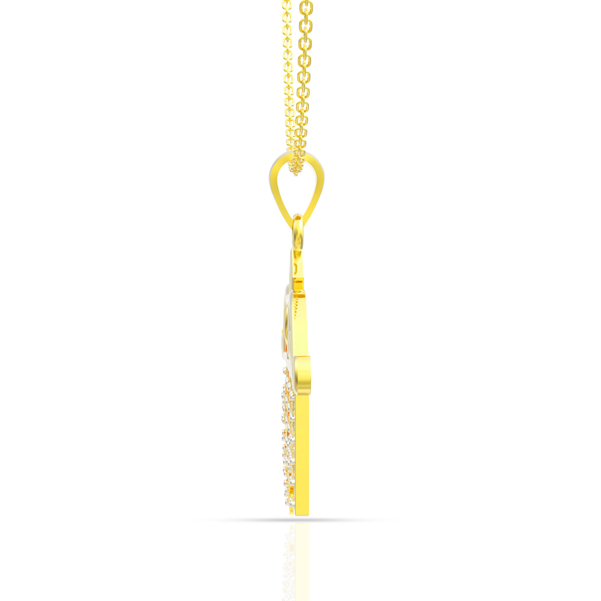 Divine 18K Diamond Pendant