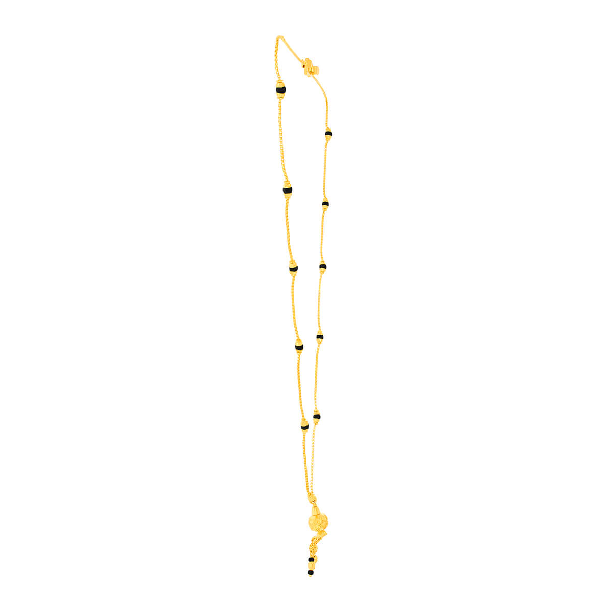 Sophisticated Shine 22K Gold Short Mangalsutra