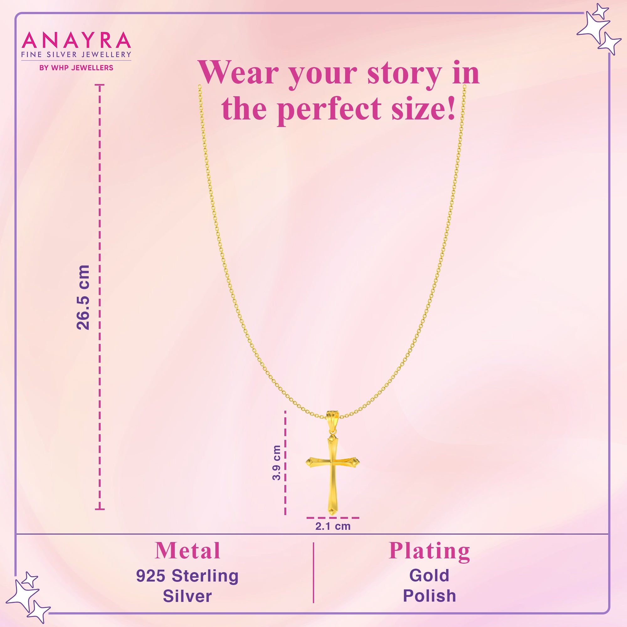 Divine Grace Cross Pendant