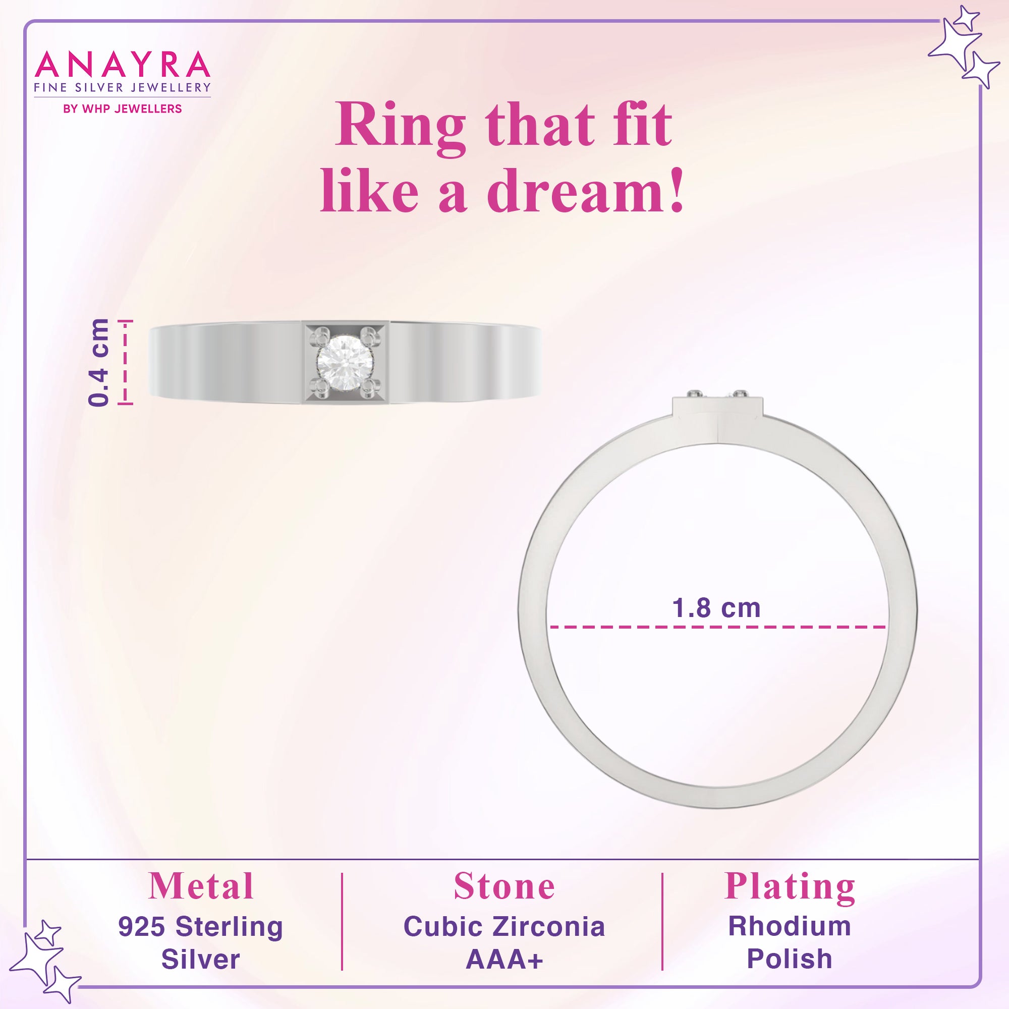 Superficial Silver Ring