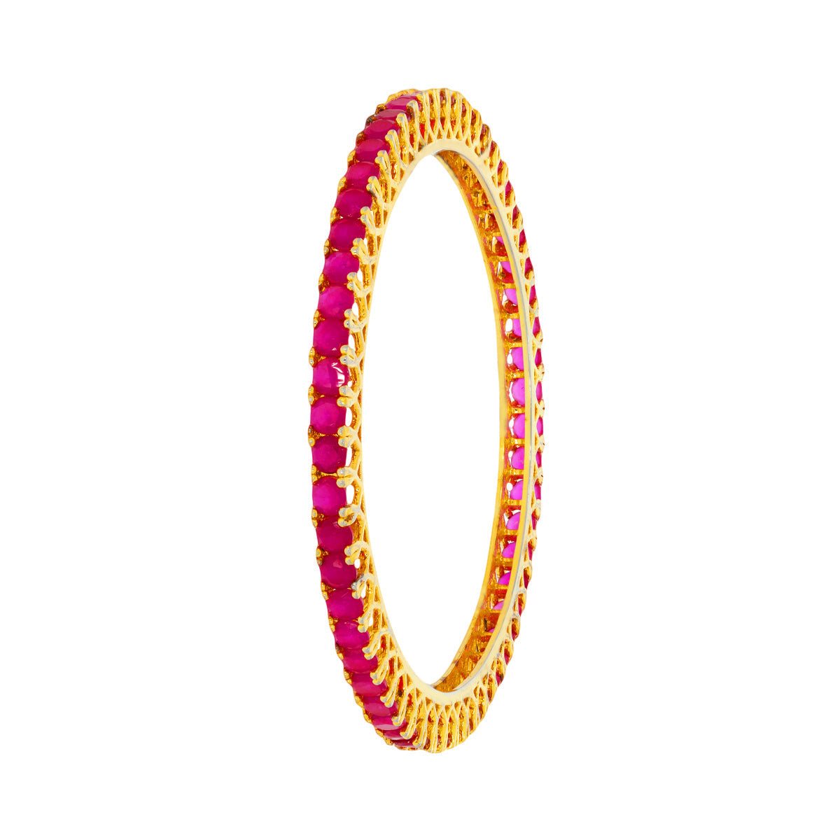 Entrancing Ruby Bangle
