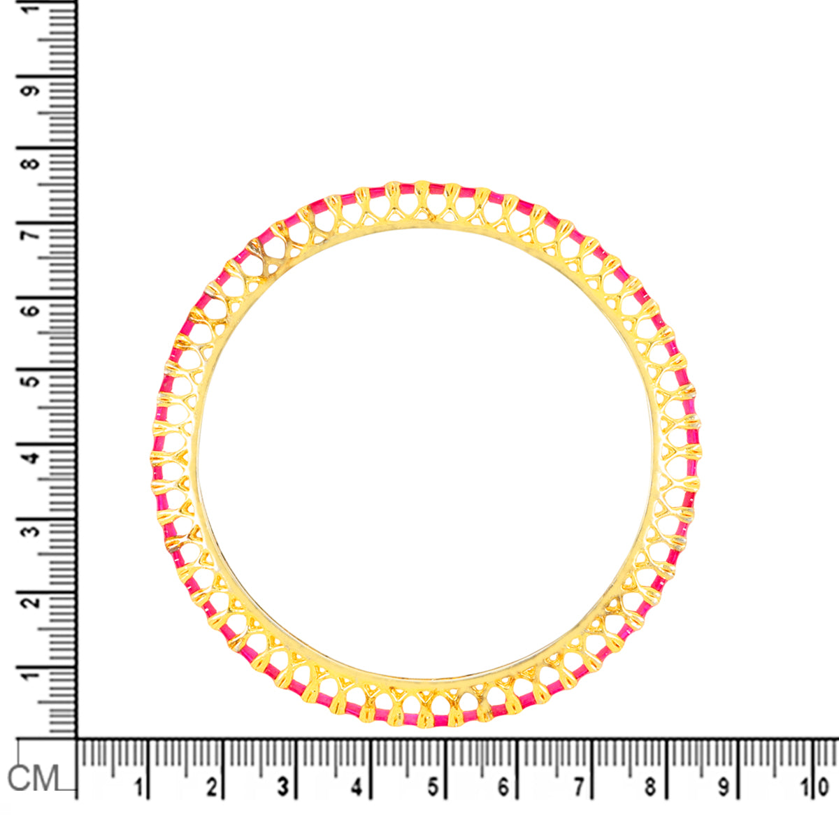 Entrancing Ruby Bangle