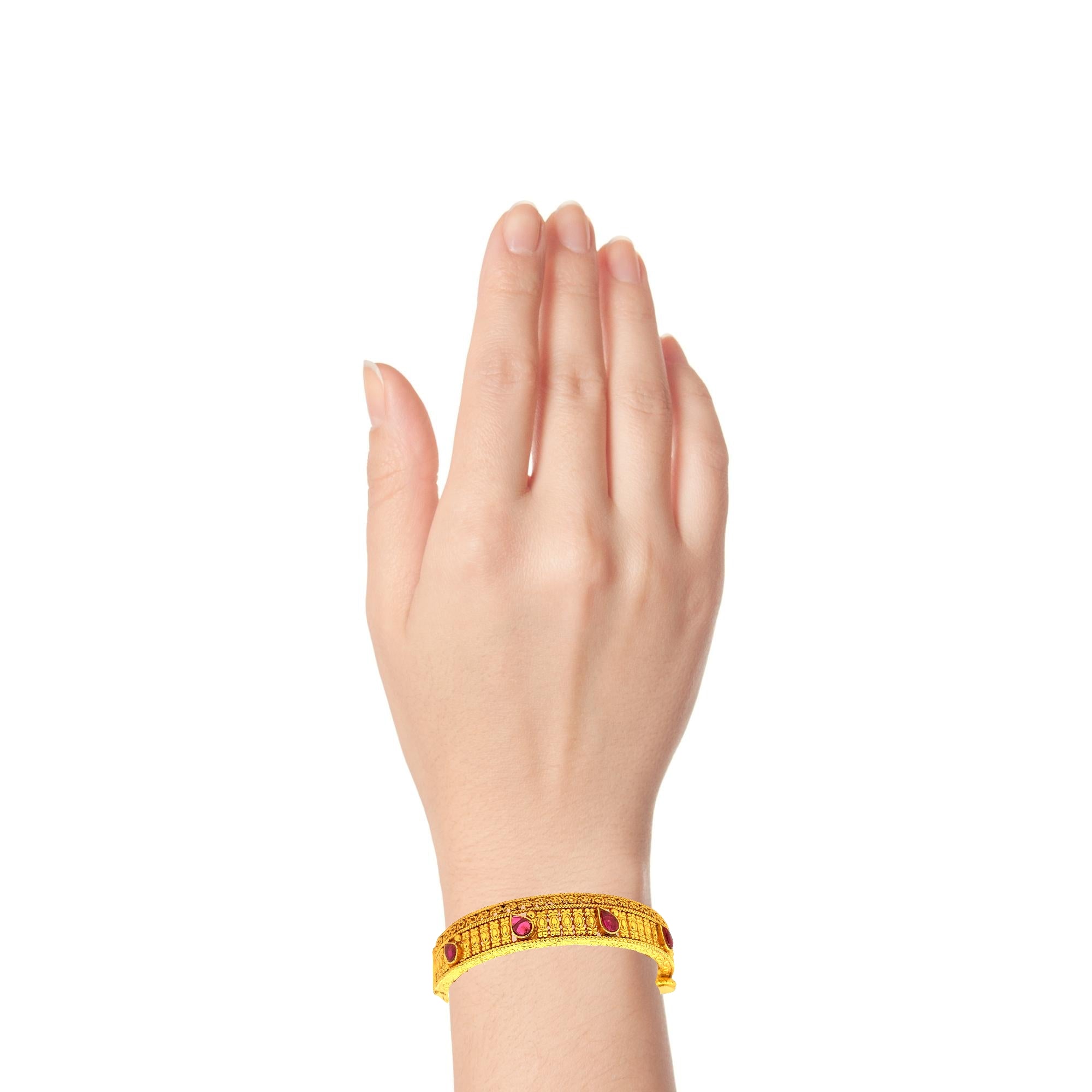 Gold Plated Bangles