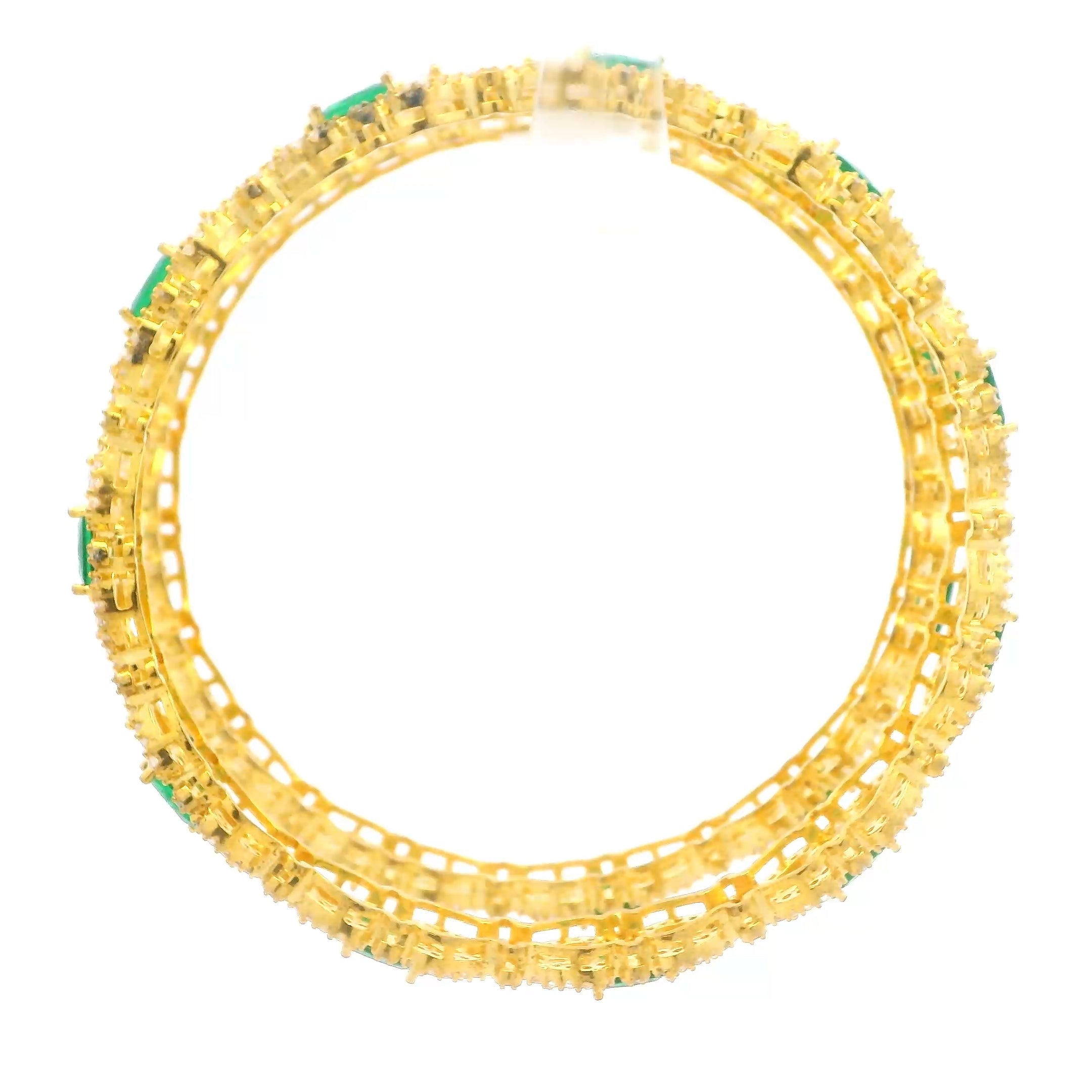 Gold Plated Bangles