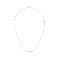 Lightweight White Gold Chain