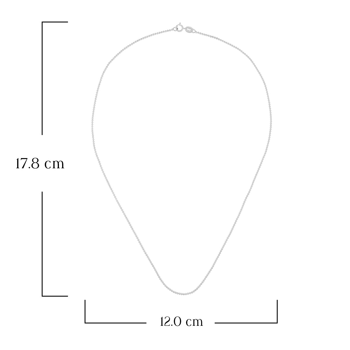 Elegant Bead Link Chain