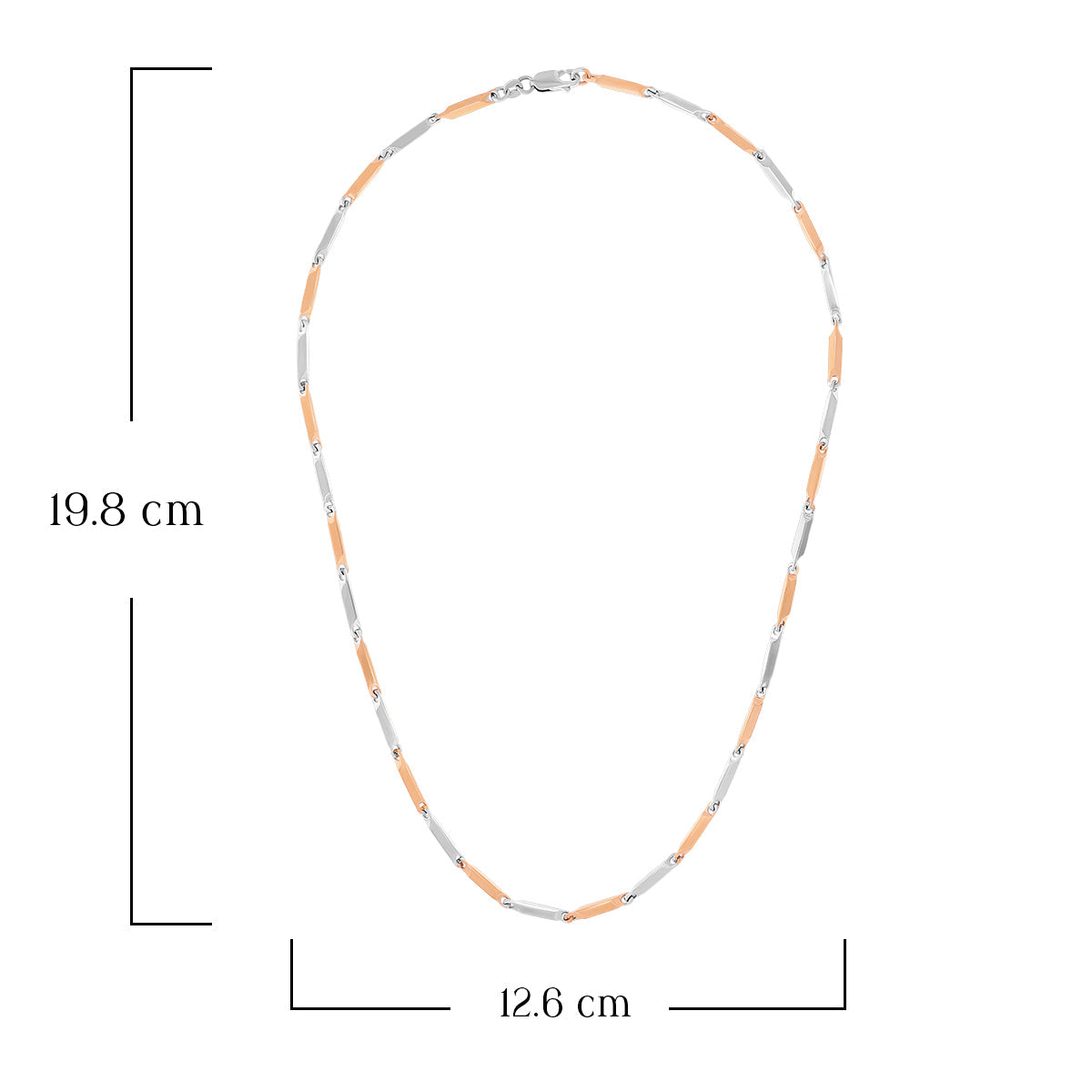 Dual Tone Link Pattern Chain